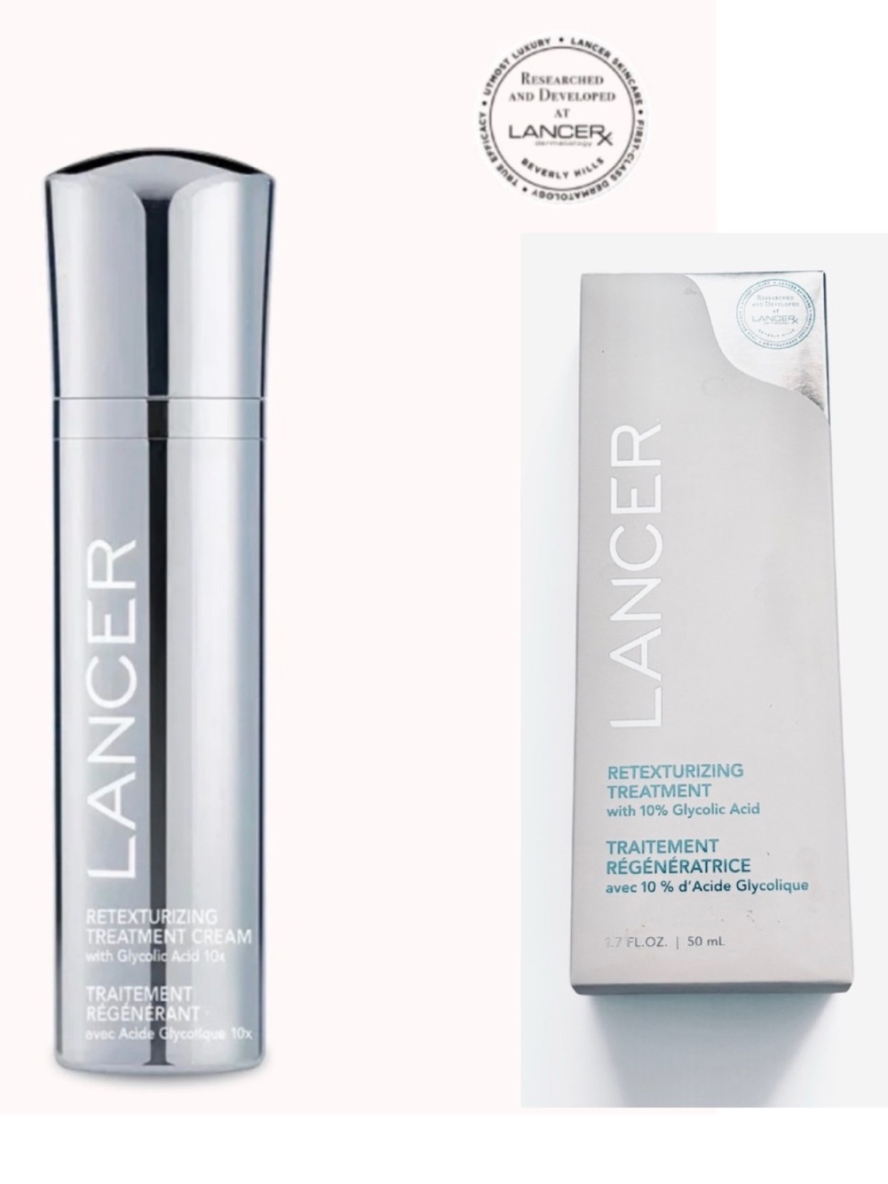 Dr. Lancer's Retexturizing Treatment 10% GLYCOLIC ACID + COQ10